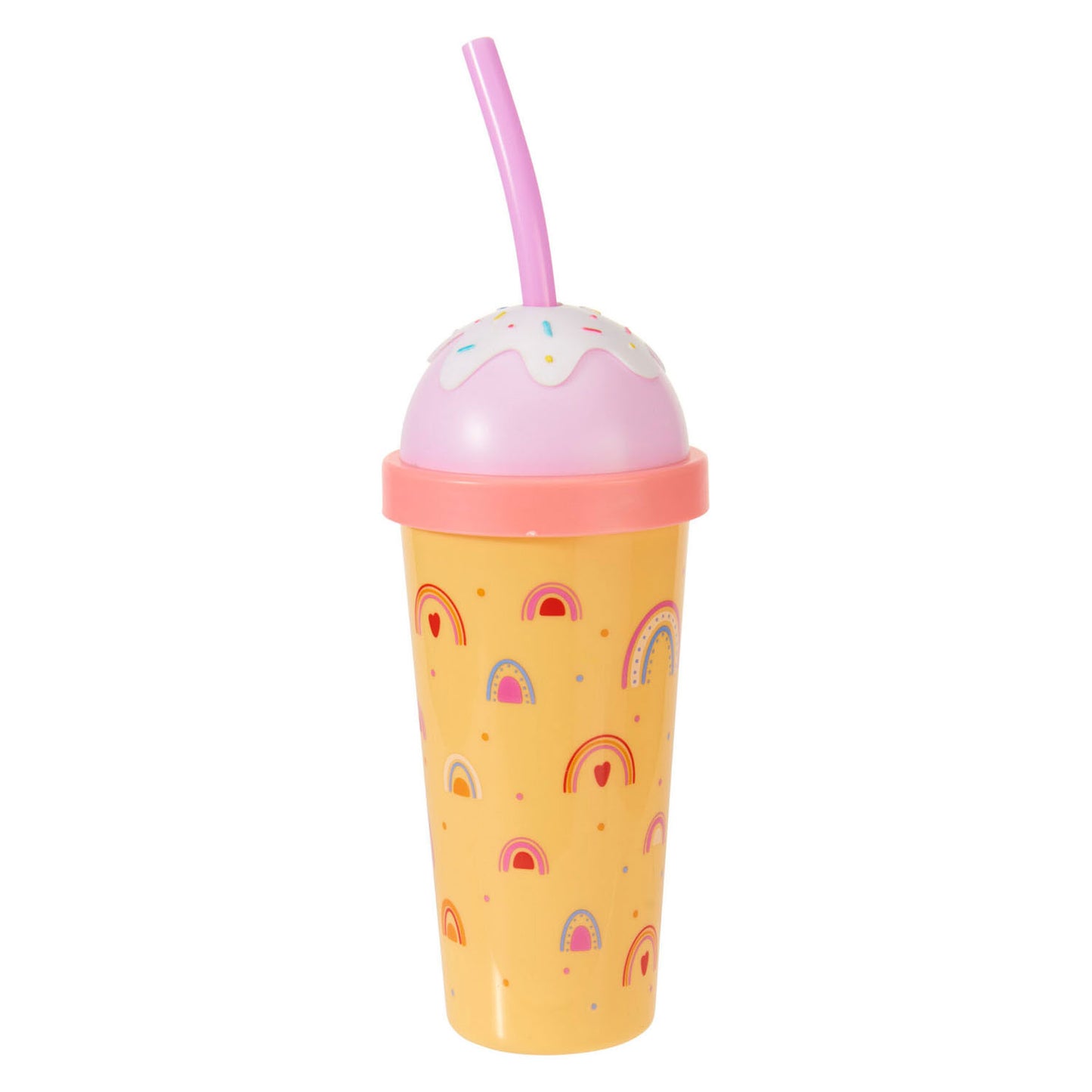 Trinkbecher mit Strohhalm