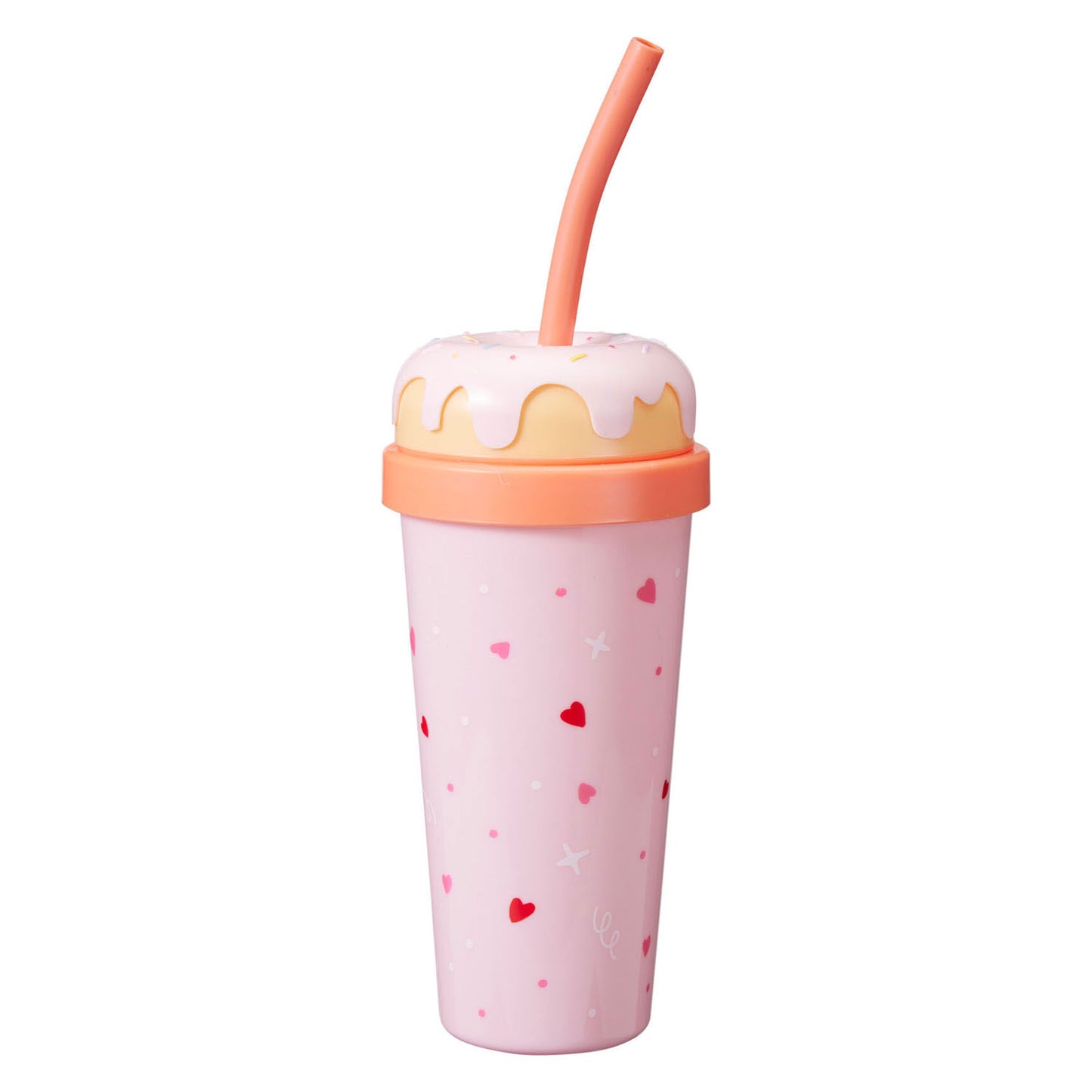Trinkbecher mit Strohhalm