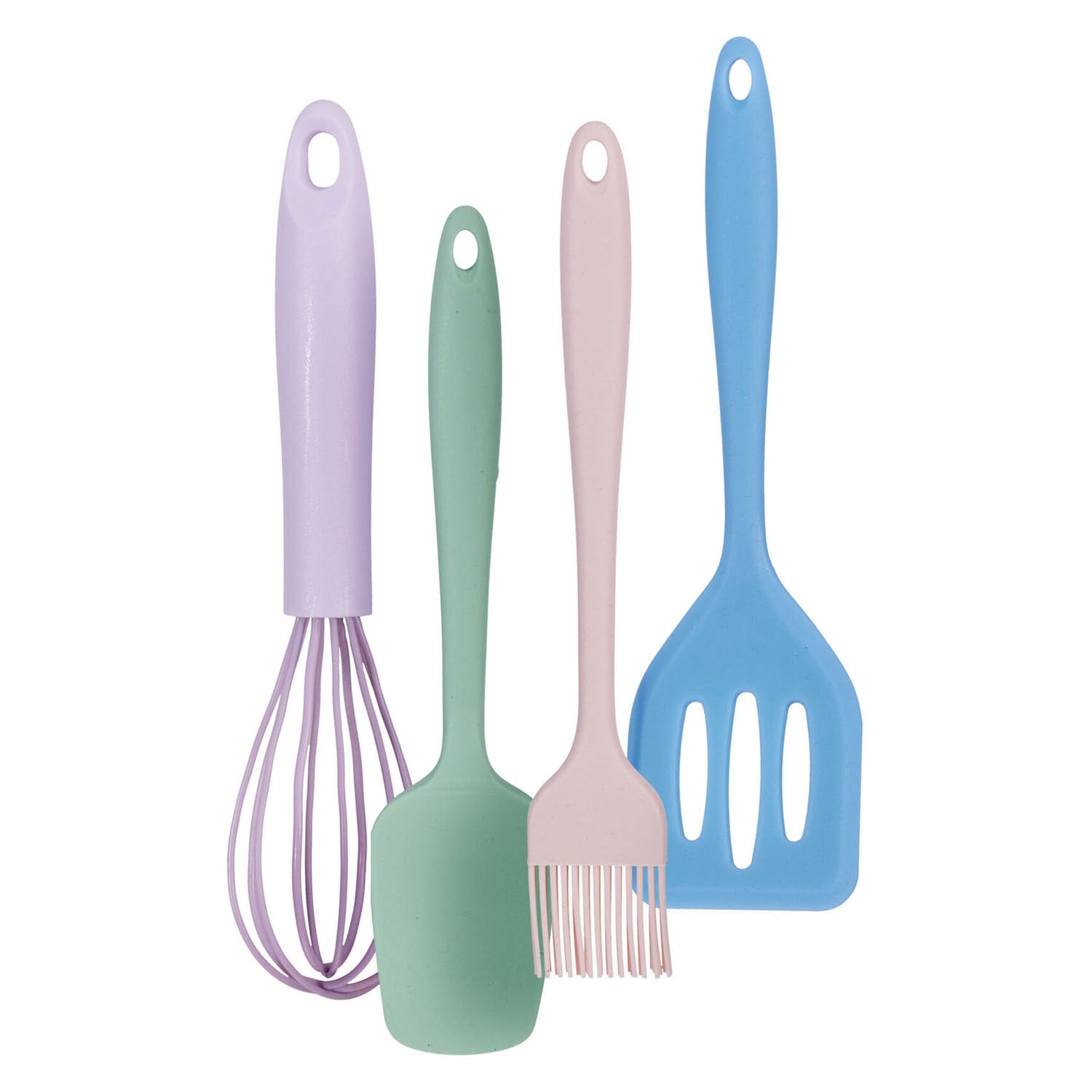 Backset für Kinder mit Rührbesen, Pinsel, Schaber und Spatel