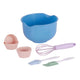 Ngk Backset 6 Silikonformen, Schüssel, Schneebesen, Spatel, Pinsel