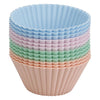 Set Silikon-Cupcake-Formen 7 x 3,5 cm – 12 Stück.