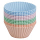 Set Silikon-Cupcake-Formen 7 x 3,5 cm – 12 Stück.