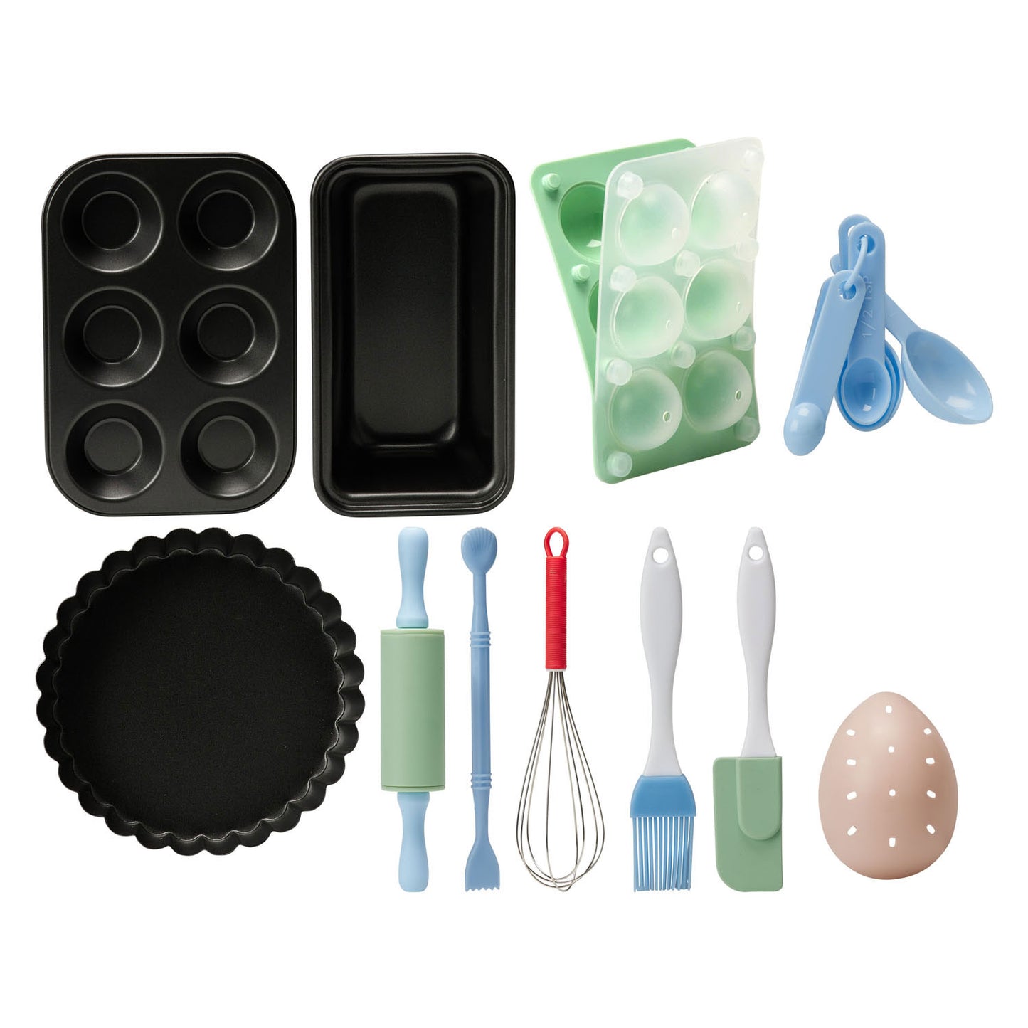 Komplettes Backset - 55-teilig.