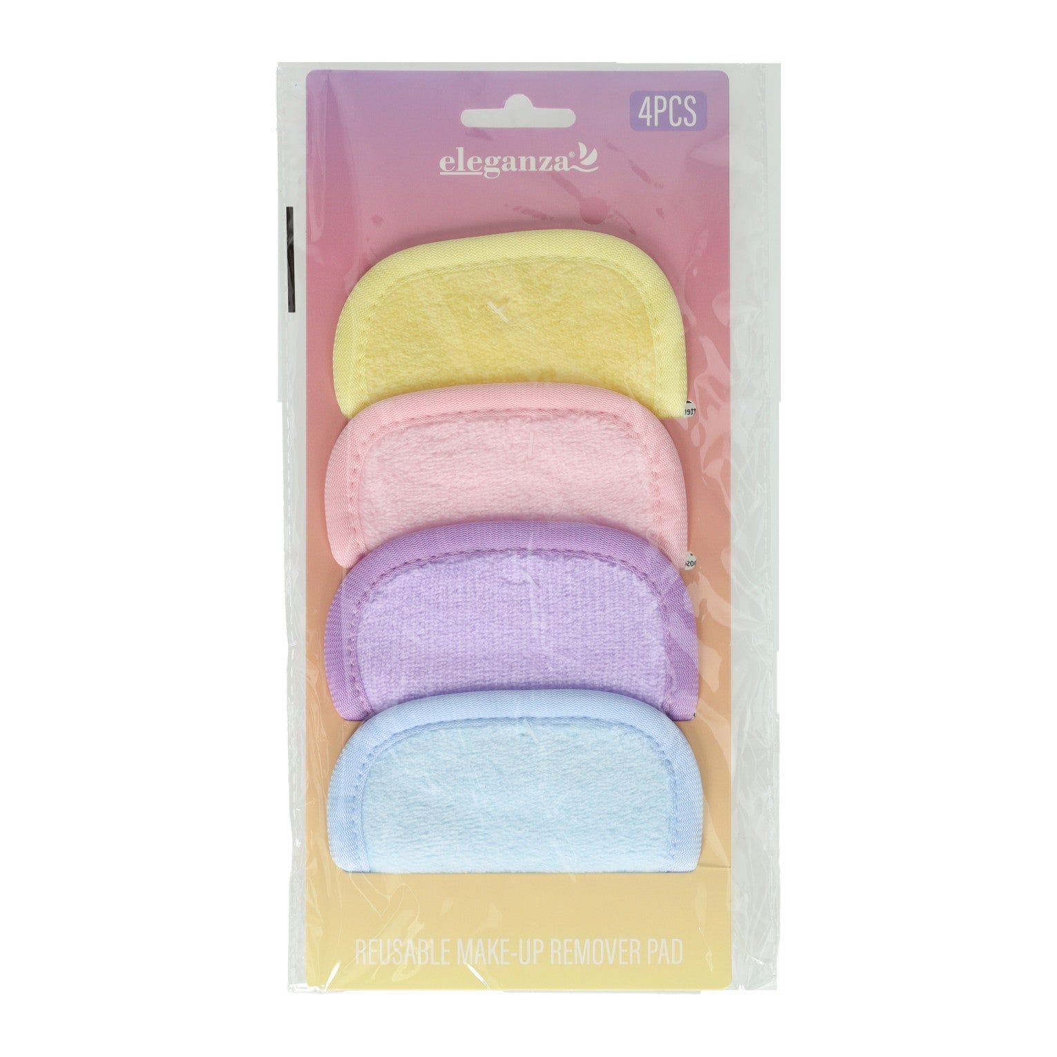 Wiederverwendbare Make-up-Reinigungspads – 4 Stück.