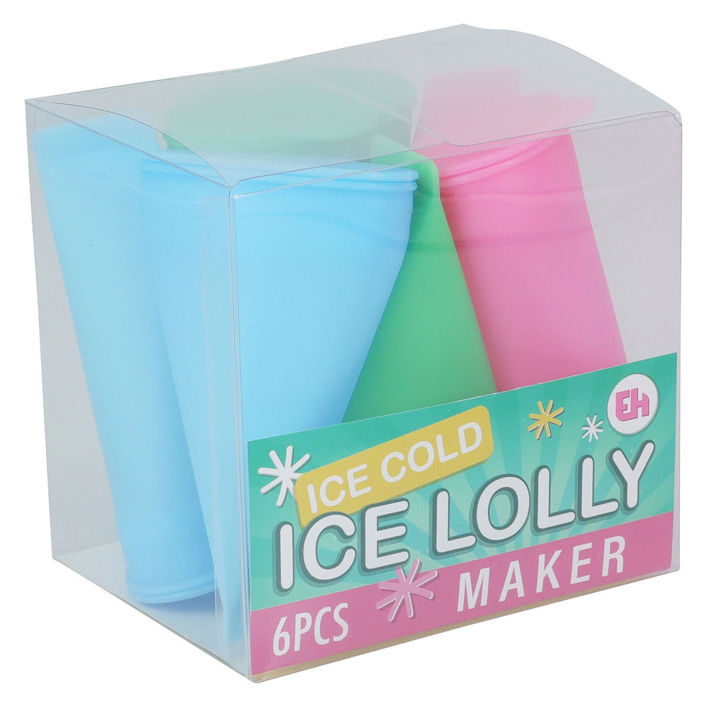 Set Eis am Stiel - 6-tlg.