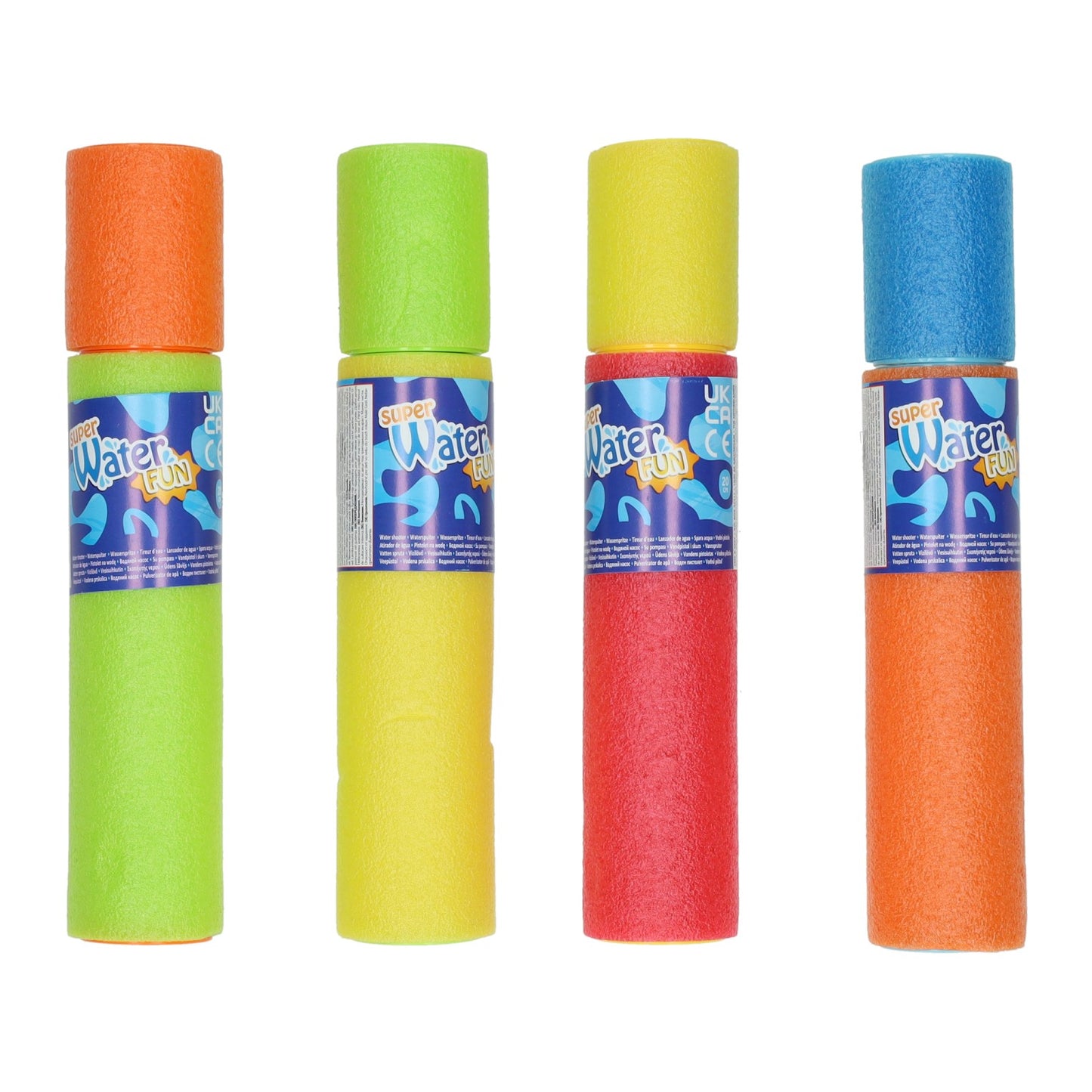 Wassersprühgerät 20 cm Schaum 4 Assorti