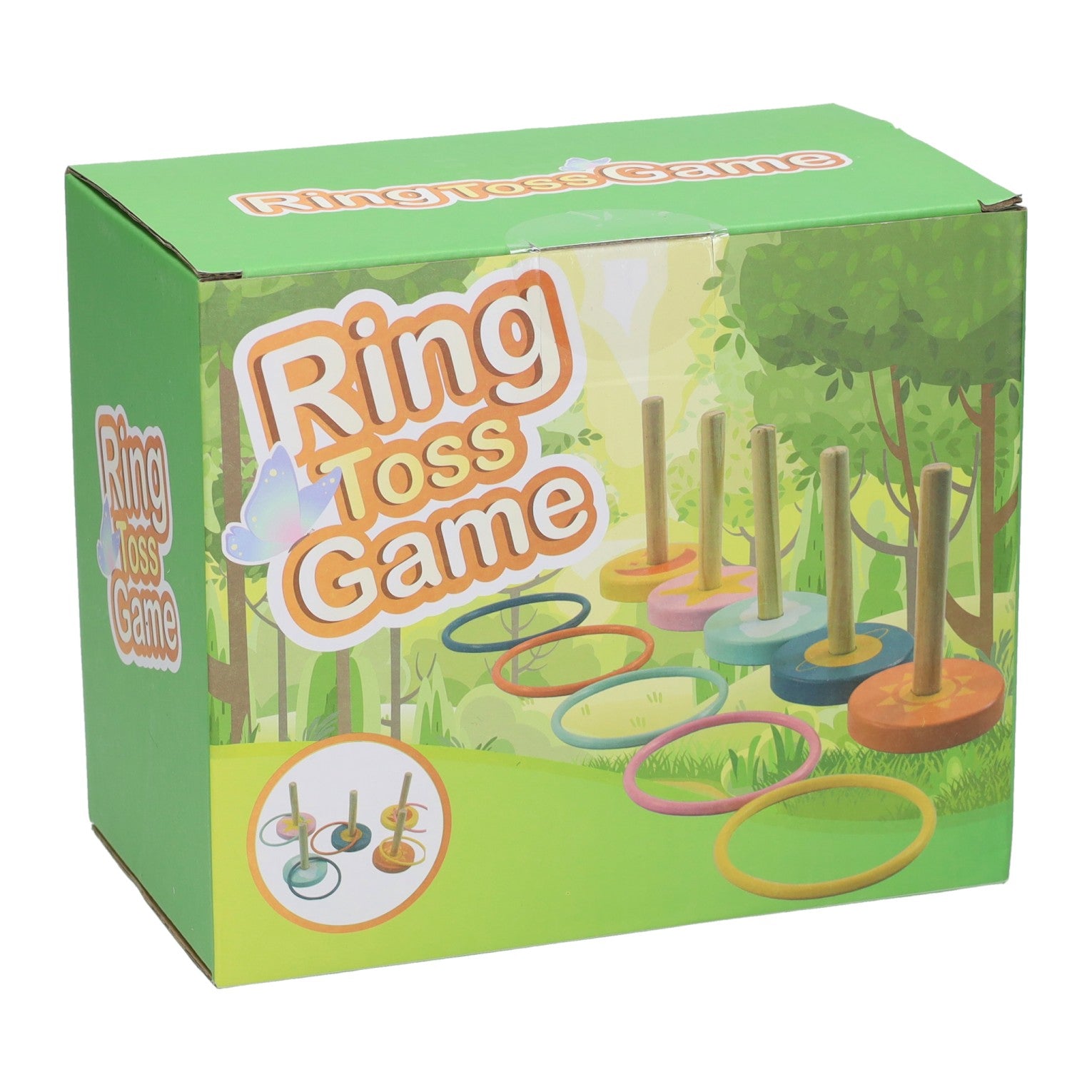 Ringwurf aus Holz – 10 Stück.