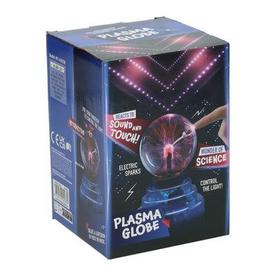 Plasmaball mit Licht