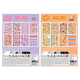 Besties Stickerbuch Neon A5 8 Blatt - afbeelding 2