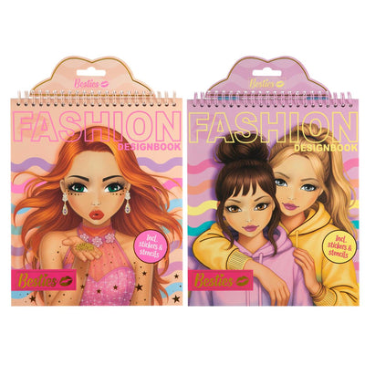 Besties Modedesignerbuch Neon 24x20cm