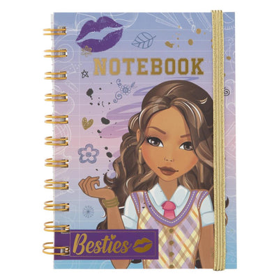 Besties Notebook A6, 60 gesäumte Blätter