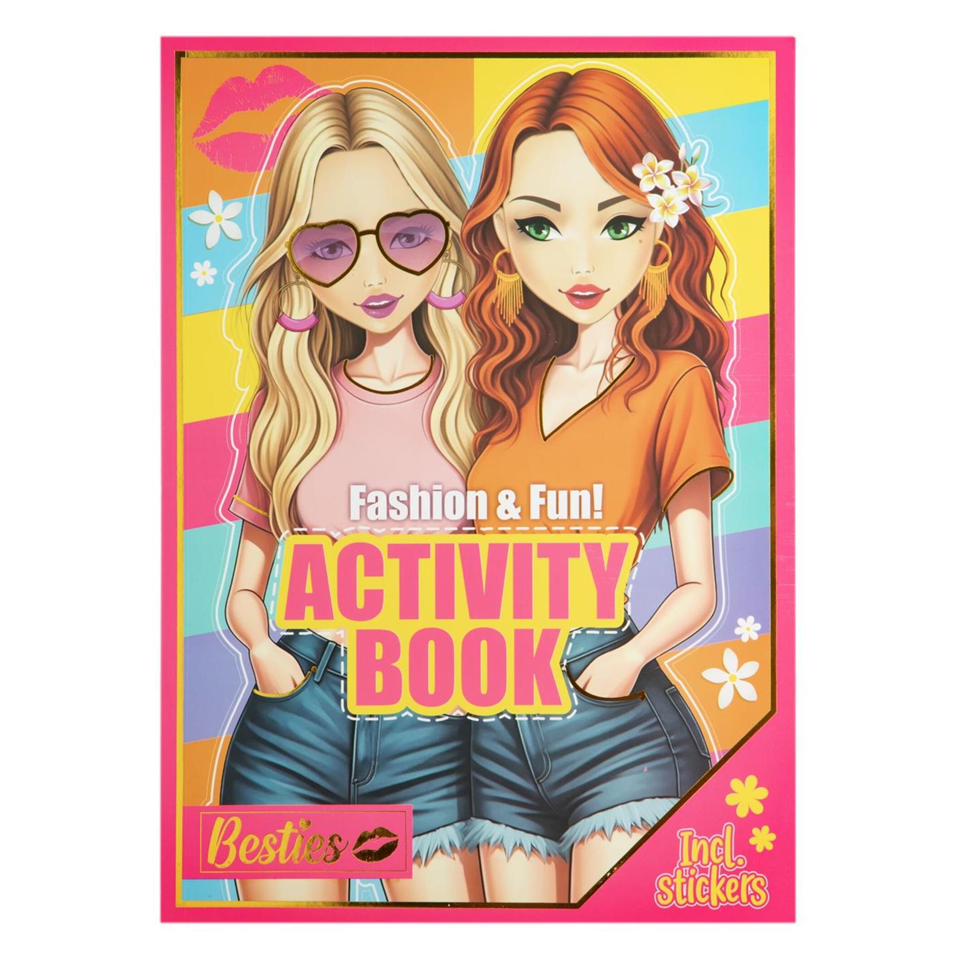 Kreatives Bastelbuch für die Modegruppe „Besties“.