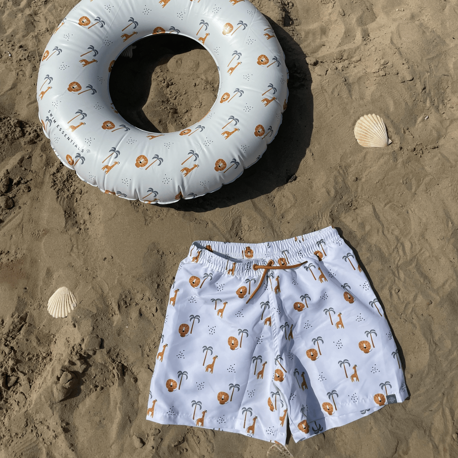 Dschungel | Multicfarbene UV -Schwimmstämme Jungen