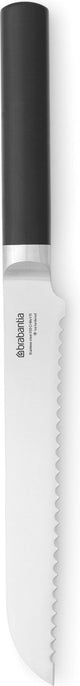 Brabantia Profil-Brotmesser – gezahnt – schwarzer Edelstahl
