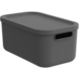 Rotho Rotho Albula Storagebox 12L Anthrazit