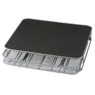 Andere Marken Kaffeemaschine Standard mit Kapselhalter 32x29x6 cm Metall Black Silber