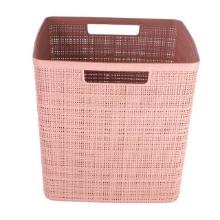 Curver Jute Storage Basket Cube 17l Rose Morgendämmerung