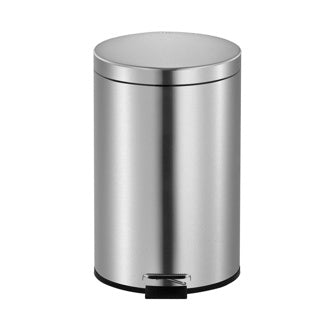 Eko Pedal Bin 3L Classic Mat Edelstahl