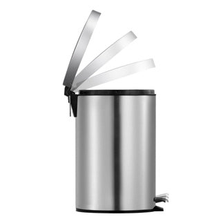 Eko Pedal Bin 3L Classic Mat Edelstahl