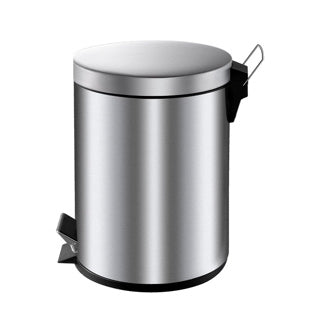 Eko Pedal Bin 5L Classic Mat Edelstahl