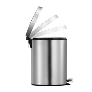 Eko Pedal Bin 5L Classic Mat Edelstahl