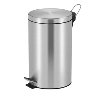 Eko Pedal Bin 12L Classic Mat Edelstahl