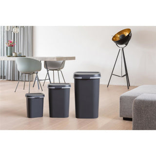 Hurver Curver Mistral Flat Waste Bin 25L Anthrazit