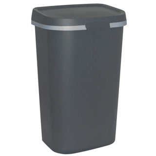 Hurver Mistral Waste Bin Flat 50L Anthrazit