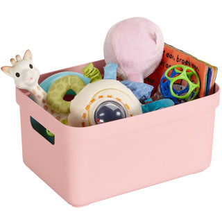 Sigma Home Aufbewahrungsbox 5l rosa 252x175x122mm | 3 Stück
