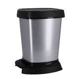 Rotho Rotho Paso Pedal Bin 6L Silber Metallic - afbeelding 2
