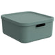 Rotho Decoration Storage Box Albula Light 20 l Mistelgrün