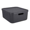 Rotho Decoration Storagebox Albula Light 20 l Anthrazit