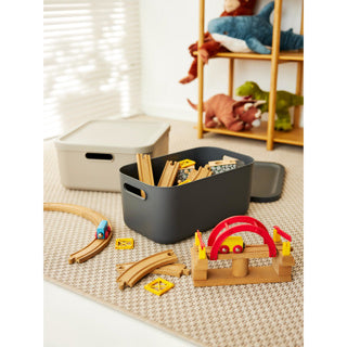 Rotho Decoration Storagebox Albula Light 20 l Anthrazit