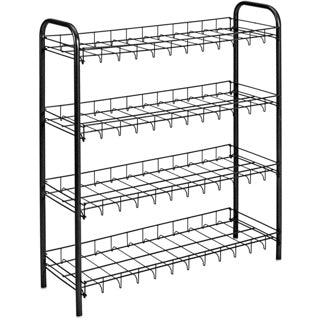 Metaltex Metaltex Schuh Rack 4-Layer Schuh 4 Schwarz