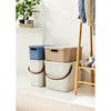 Rotho Decoration Storagebox Albula Light 20 l Mistel weiß