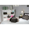 Curver Curver Storage Box Style mit Deckel M 18 l Metallic Silberfarbe
