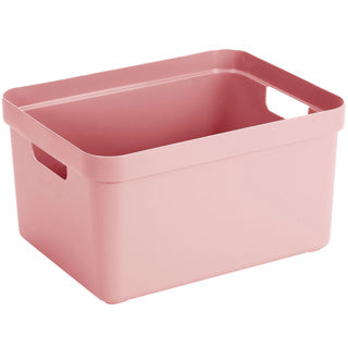 Sigma Home Aufbewahrungsbox 32l rosa 445x345x243mm | 2 Stk