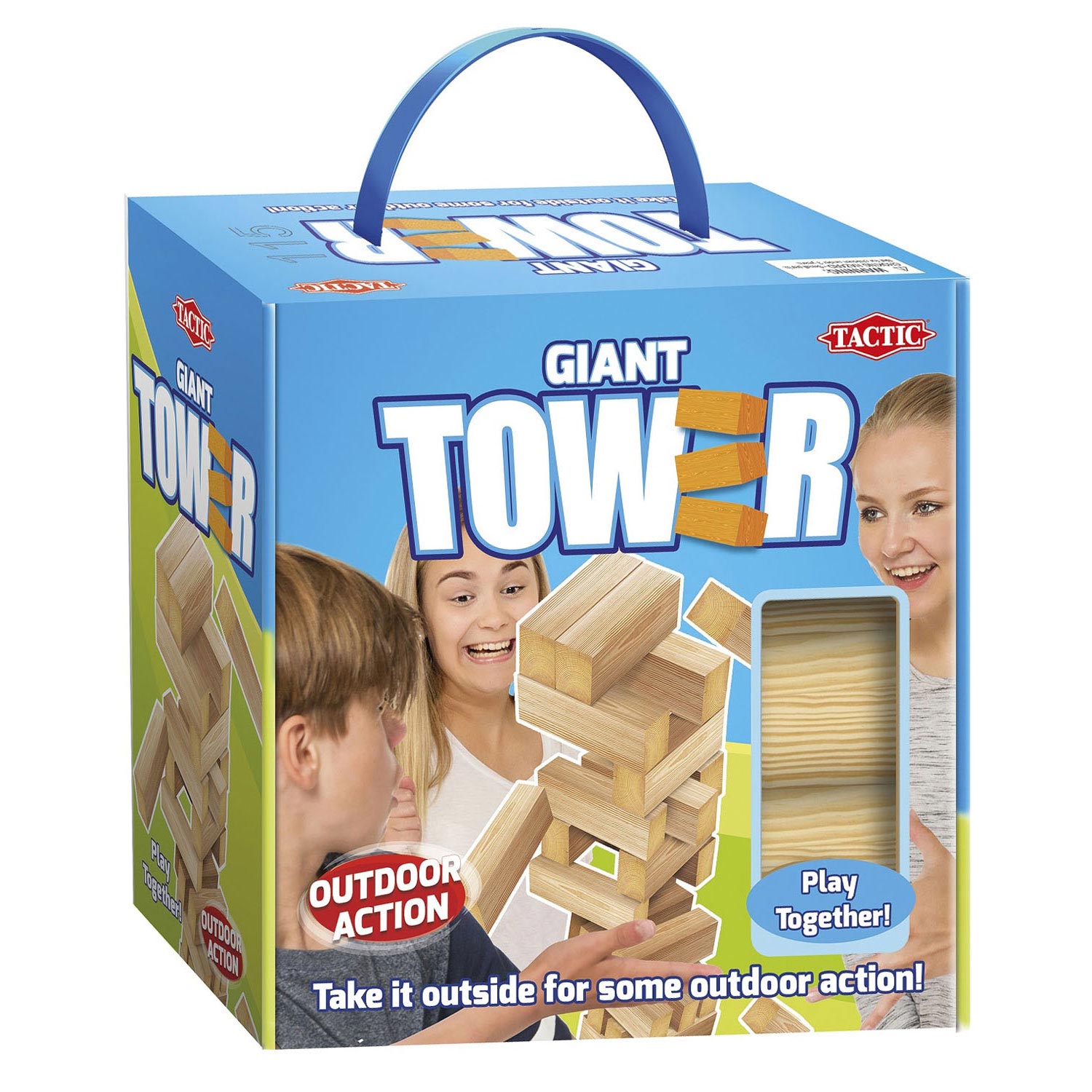 Taktikstapel Tower Hout xl