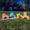 Taktische Holztiere Krocket -Set