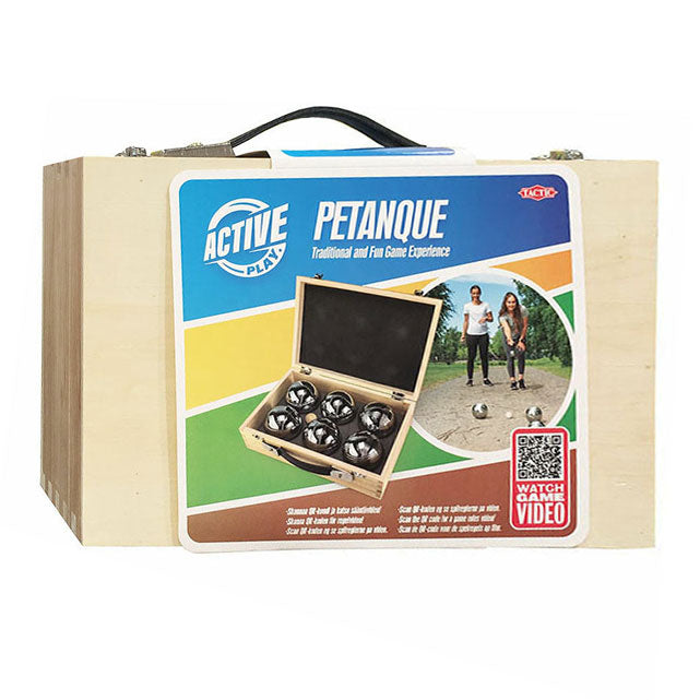 Selecta Luxus Jeu de Boules in Holzkist spielt