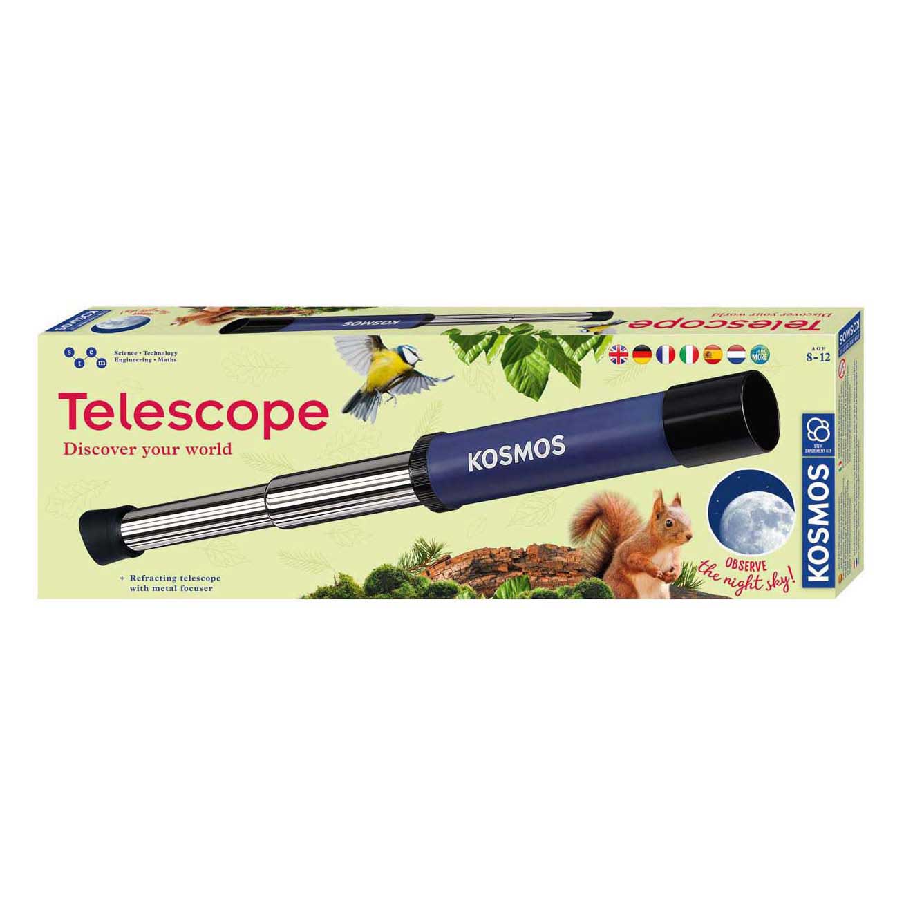 Selecta Kosmos-Teleskop – 12-fache Vergrößerung