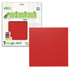 Biobuddi Bodenplatte Rot, 32x32