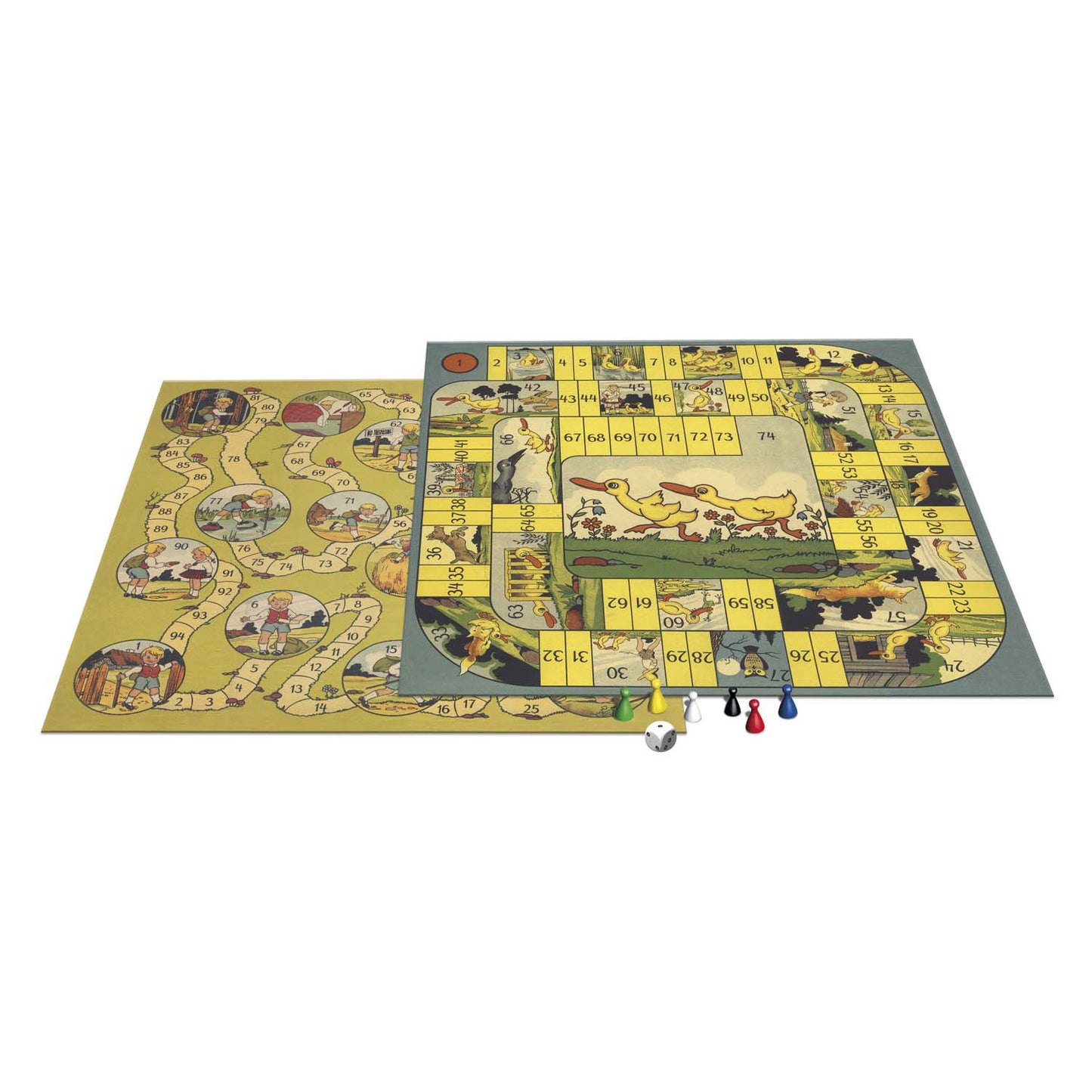 Selecta Brettspielspiele von da an - Matt, das Traveler Goose Board