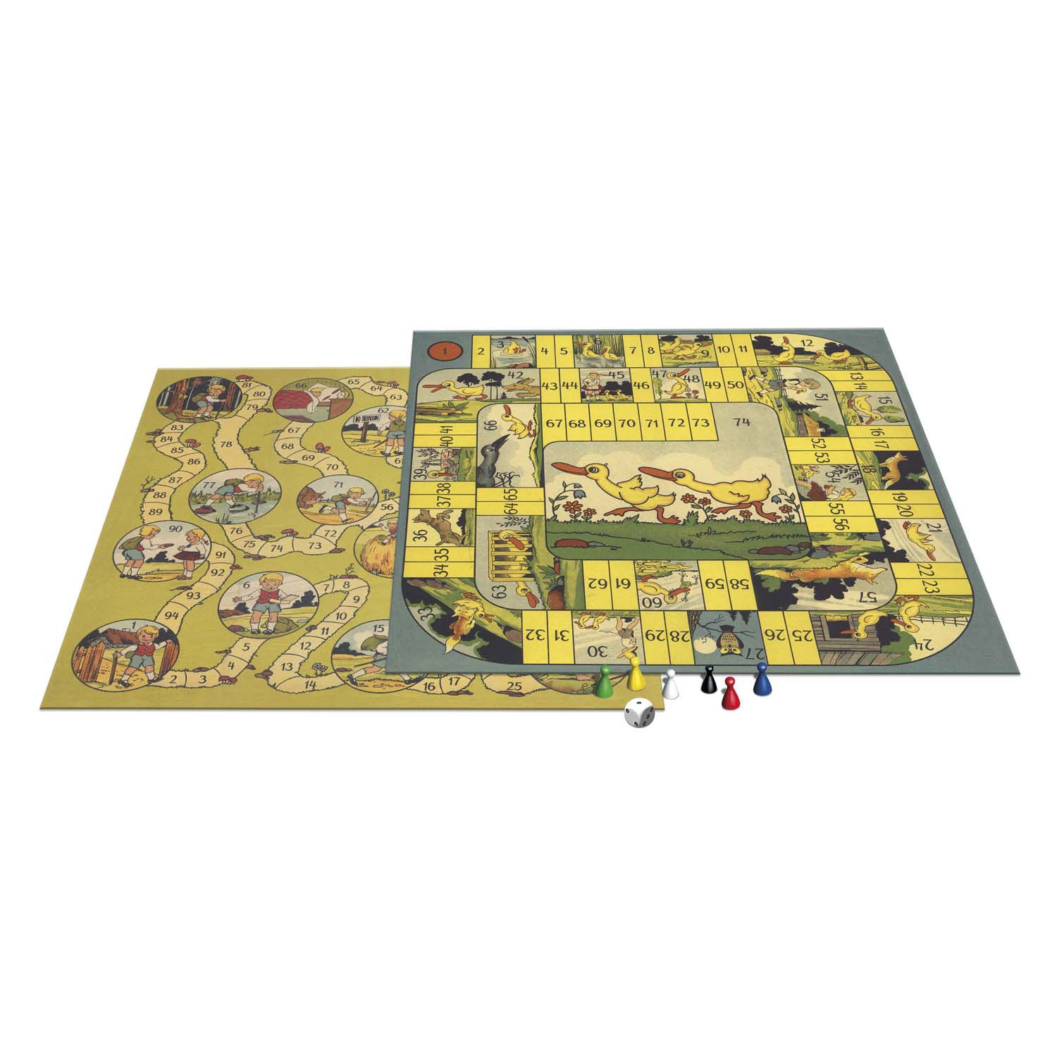 Selecta Brettspielspiele von da an - Matt, das Traveler Goose Board