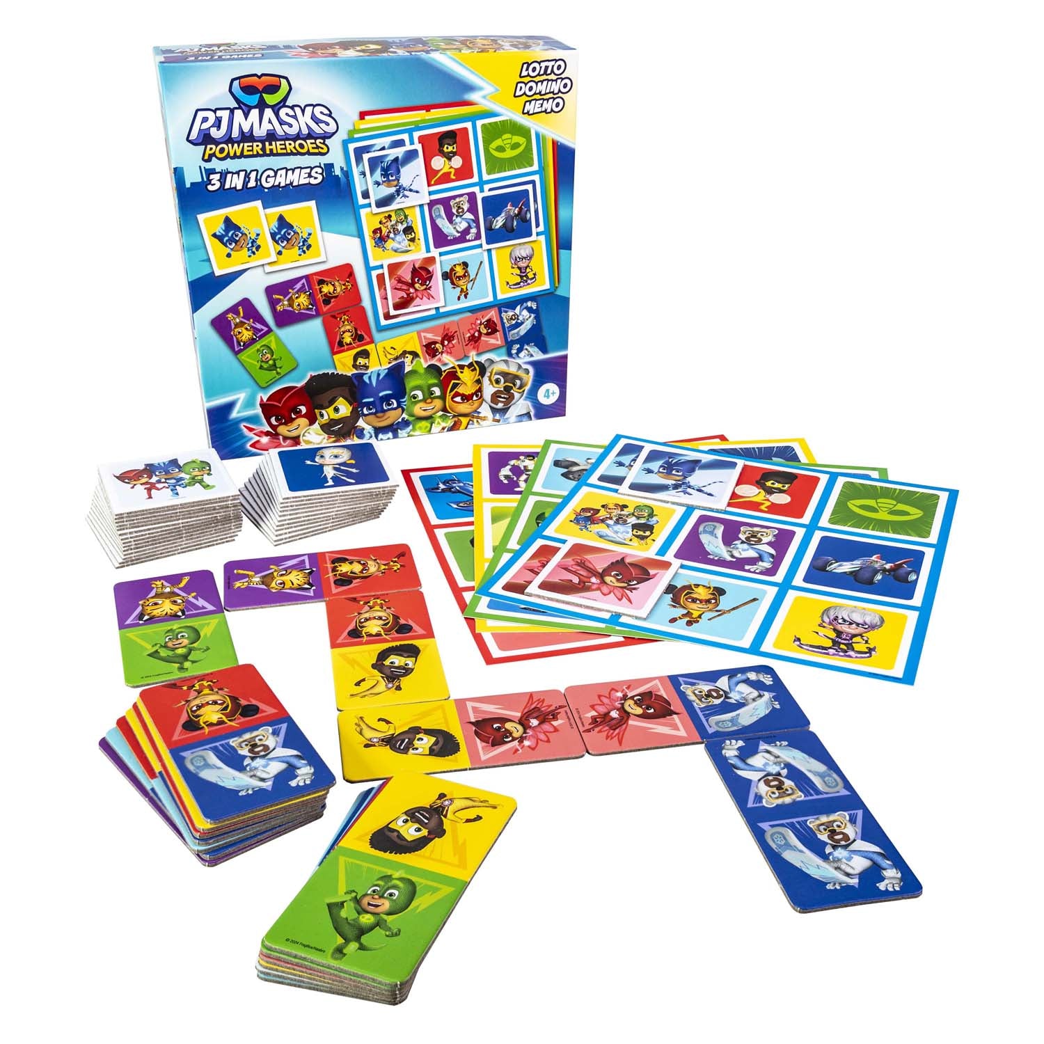 Selecta pj masken 3in1 memo lotto domino