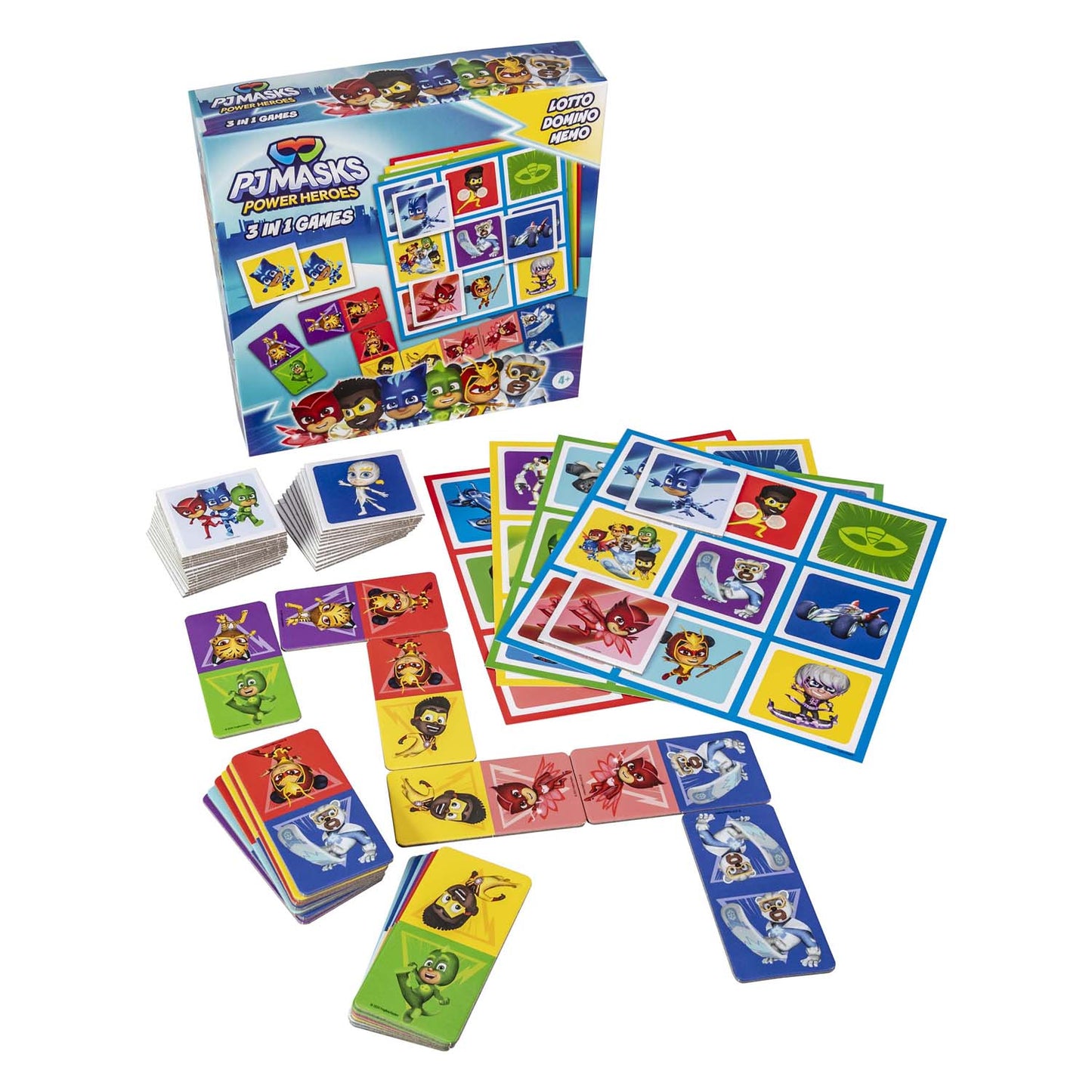 Selecta pj masken 3in1 memo lotto domino