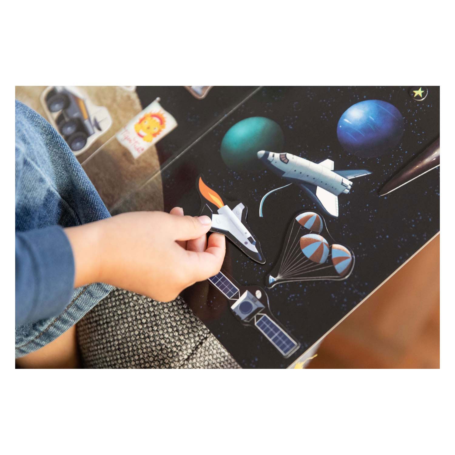 Selecta Magna Carry - Space Explorer Magnetboek