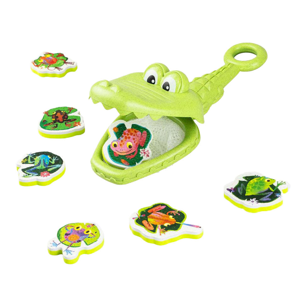 Selecta Croc Chasey Fish Game Bad Spielzeug