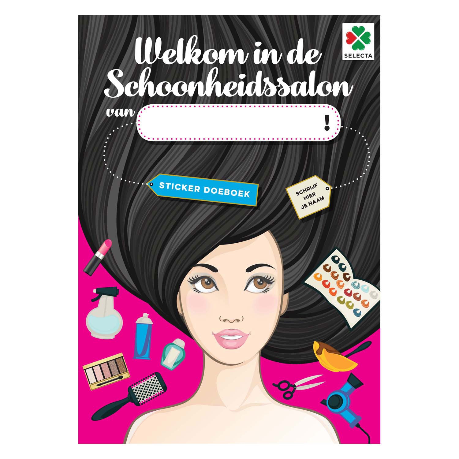 Selecta Willkommen zu meinem SchoonHeindsalon StickerBoek