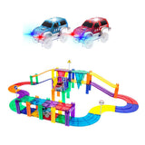 Selecta Picassotiles Race Track - Magnetic Building Tiles, 50DLG. - afbeelding 1